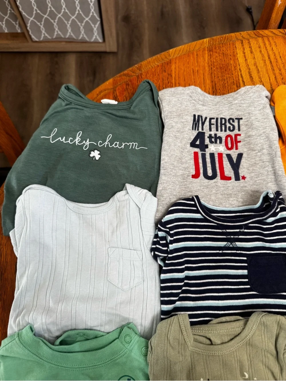 Short Sleeve Onesies - 6-9